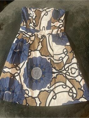 Elizabeth Maye Strapless Dress - Size 6